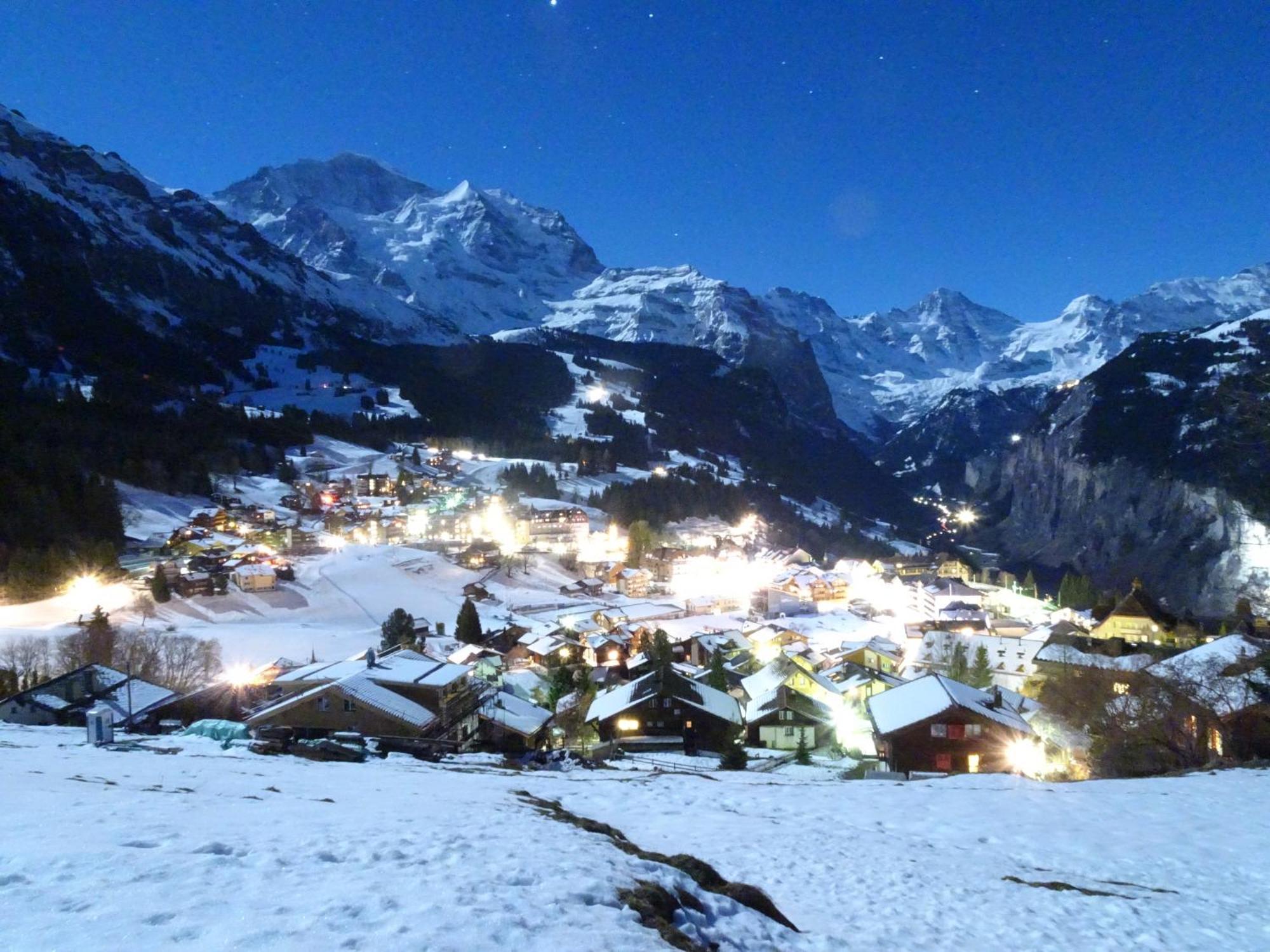 Chalet Alpina Gyger Wengen Exterior foto
